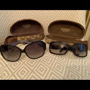 COACH sunglasses 2 Pairs